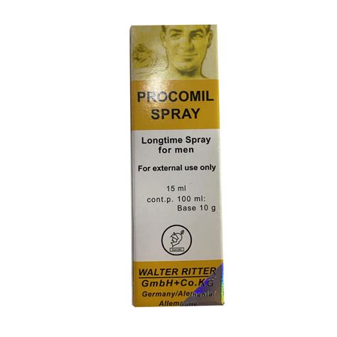 Procomil Delay Spray For Men 15ml Natural Balance Since 1993