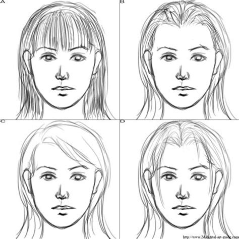 How To Draw Hair In 4 Steps With Photoshop How To Draw