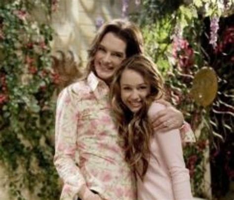 Miley And Brooke Shields Brooke Shields Hannah Montana Miley Cyrus