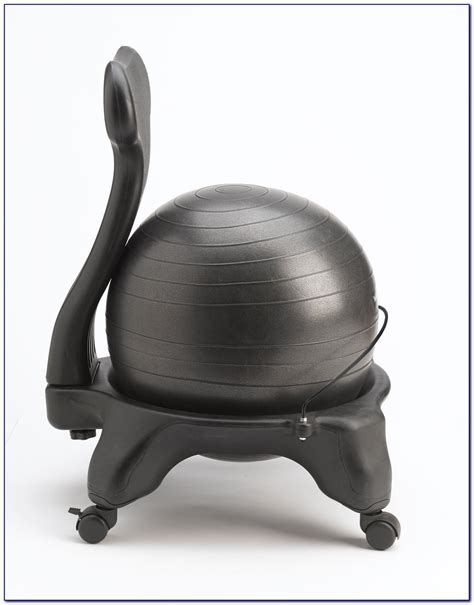 Stability Ball Office Chair With Arms 