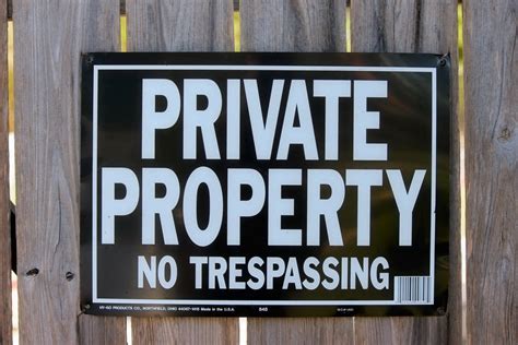 Private Property Sign Free Stock Photo Public Domain Pictures
