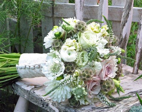 Scabiosa Wedding Flowers Blue Lavenders Purple Pinks And White
