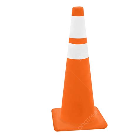 Traffic Cone Barrier Hand Drawn Illustration Safety Road Traffic PNG Transparent Clipart