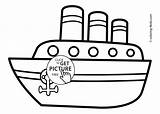 Coloring Ship Transportation Printable Printables Steamship Boat Cartoon Truck Wuppsy Easy Children Drawing Designlooter 4kids Simple Tractor 2079 67kb sketch template