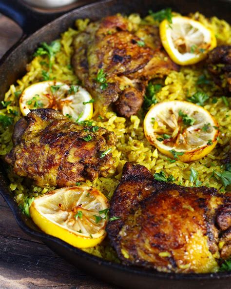 One Pot Middle Eastern Chicken And Rice Evs Eats Recipe Recipes