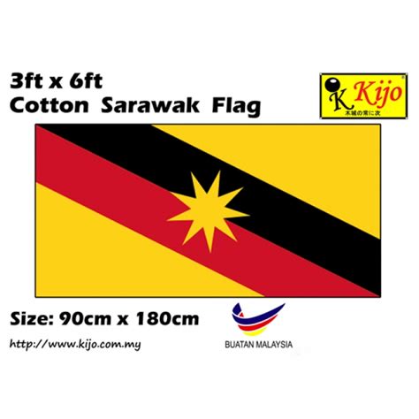 Find your way around sarawak using these simple to read and practical maps. Cotton Sarawak Flag Size: 90cm X 180cm ( 3ft x 6ft )