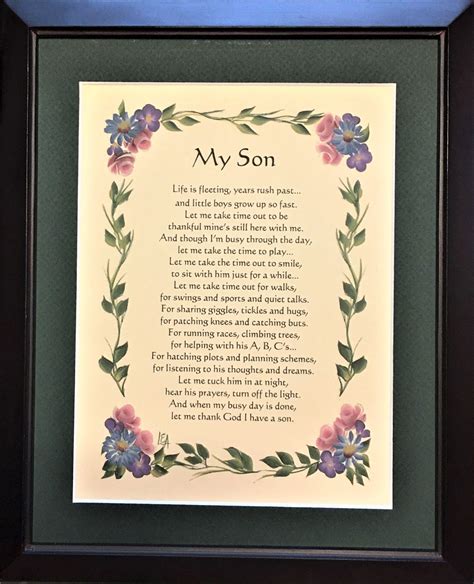 My Son Son For You Son With Love Son T Son Blessing Son Etsy