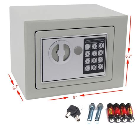 Ubesgoo Safes Light Grey Digital Electronic Keyboard Safe Box Home