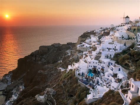 Santorini Isla De Grecia ¡entre Las Bellezas Del Mundo Las Mejores