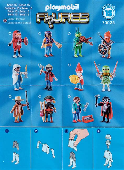 Toys Playmobil Playmobil Mystery Figures Series 15 70025 70026 Boy And