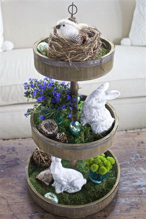 18 Fantastic Easter Tiered Tray Decor Ideas Everyone Will Adore