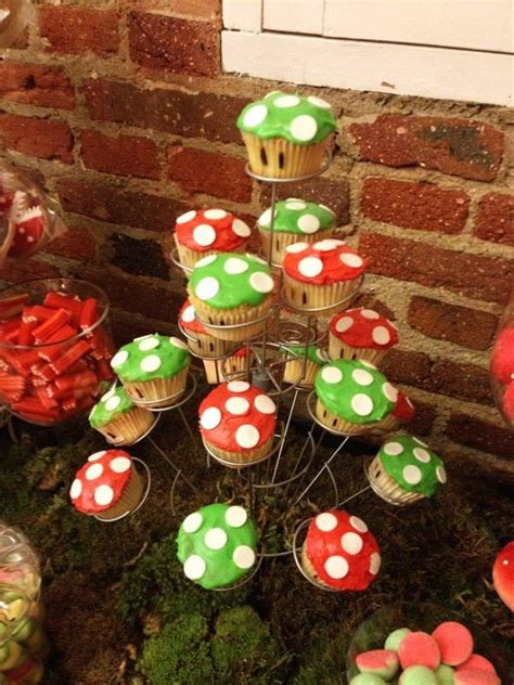 #thecrafty #video #diy #crafts #ideas #cupcake #mario subscribe…» Mario Bros Cupcakes by Lady Frosting | Super mario ...