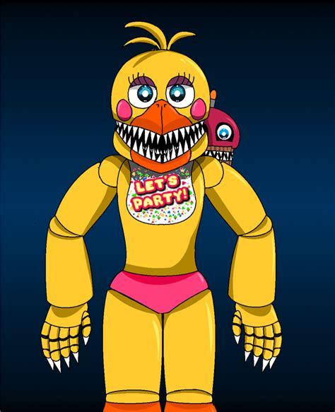 Nightmare Toy Chica By FreddyFazartis On DeviantArt