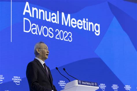 Davos 2023 Special Address By Liu He Vice Premier Of The Peoples