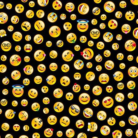 This hd wallpaper is about emoji light ball, smile, happiness, backlight, black background, original wallpaper dimensions is 5813x3892px, file size is 692.35kb. Emoji Small Black | Emoji wallpaper iphone, Emoji ...