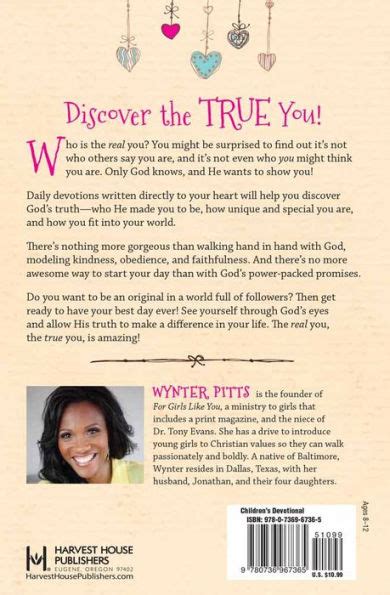 Youre Gods Girl A Devotional For Tweens By Wynter Pitts Paperback