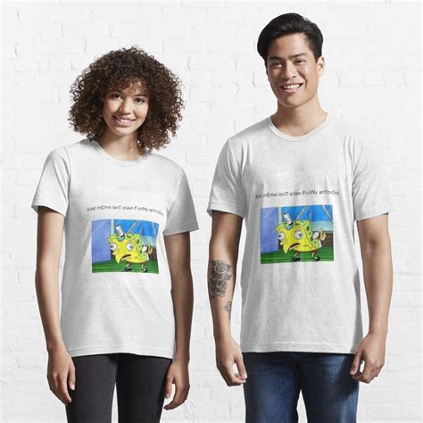 Spongebob Chicken Meme T Shirt For Sale By Ewjackie Redbubble