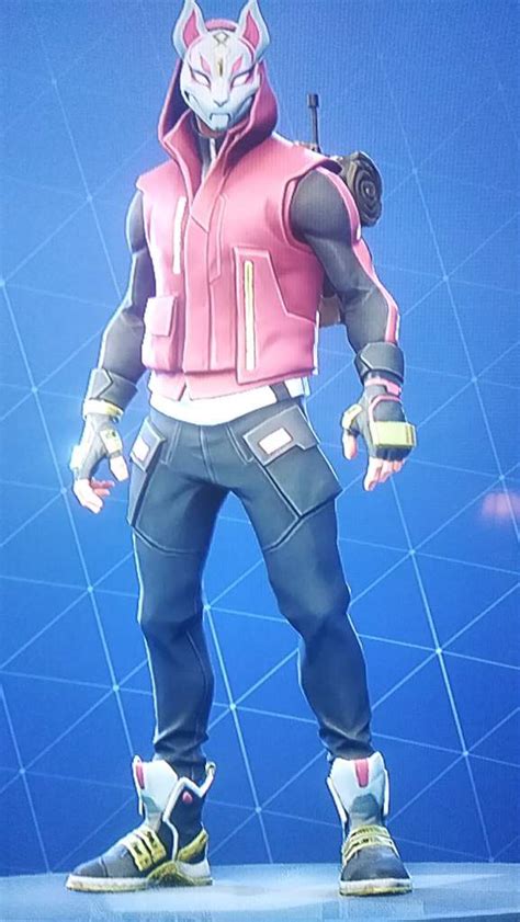 New Drift Skin With Mask And Hoodie And New Back Pack
