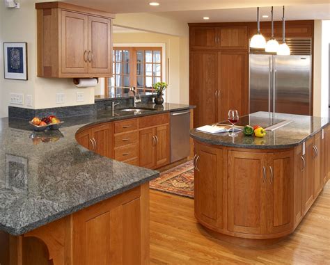 Natural Cherry Kitchen Cabinets Home Furniture Design