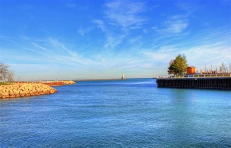 Looking Out Of The Harbor At Port Washington Wisconsin Photos In 