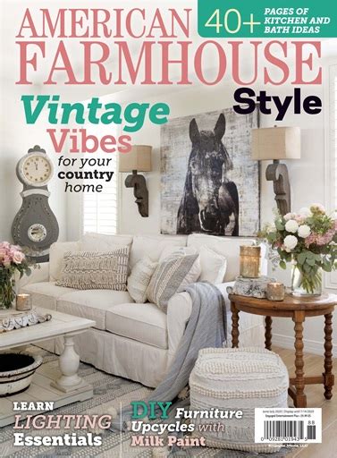 American Farmhouse Style Magazine AFS Jun Jul 20 Back Issue
