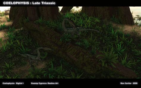 Coelophysis Late Triassic By Rongc