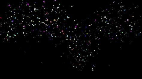 Confetti Explosion Motion Graphics Youtube