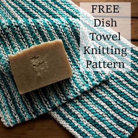 Grab This Free Beginner Dish Towel Knitting Pattern While Alternating 2