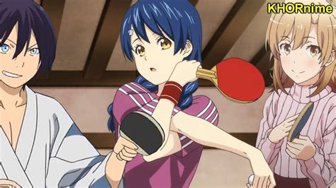 Epic Ping Pong Moments In Anime Funny Sports Compilation Youtube