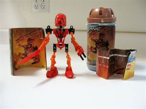 Lego Bionicle Toa Mata Tahu 8534 Complete With Canister Instructions