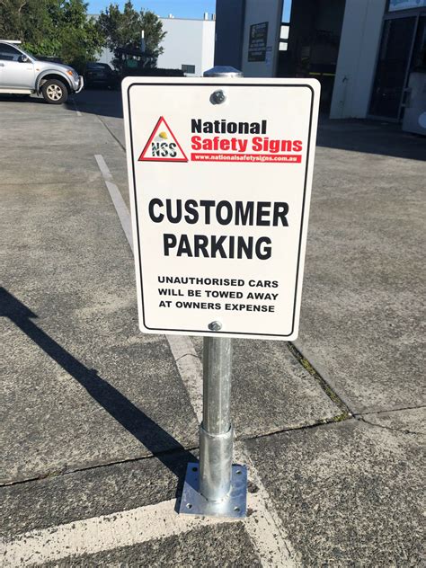Custom Parking Sign Combo Online At National Safety Signs