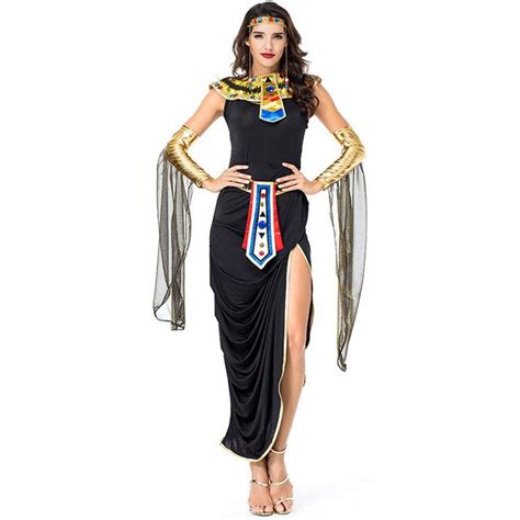 Adult The Most Famously Beautiful Ruler Nile Queen Cleopatra Historical Halloween Costume On