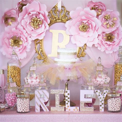 Princess Baby Shower Party Ideas Photo 1 Of 11 Catch My Party Baby