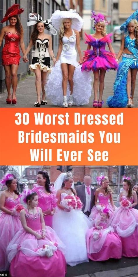 30 worst dressed bridesmaids you will ever see funny fails humor funny