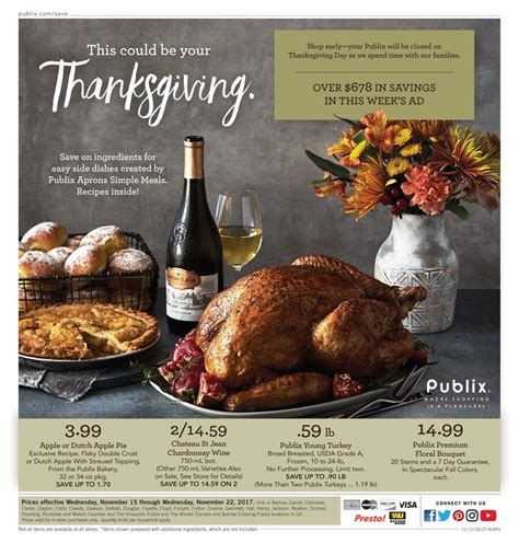 Publix turkey dinner package christmas : Publix Christmas Dinner Sides : Save Time And Order ...