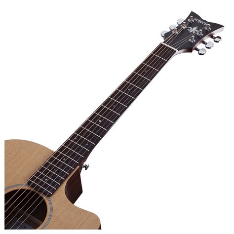 Schecter Deluxe Acoustic Guitar Natural Satin At