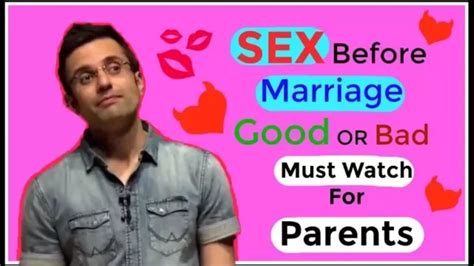 Sex Before Marriage Good Or Bad By Sandeep Maheshwari Youtube