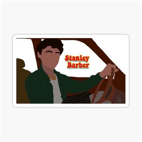 Stanley Barber Ianowt Sticker For Sale By Spinningwonders Redbubble