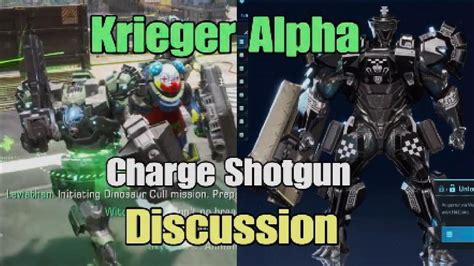 Exoprimal New Krieger Alpha Suit Discussion Pve Endgame Ps Youtube