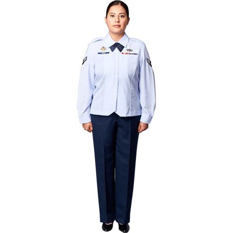 Brooks Brothers Female Premier Air Force Uniform Shirt Blouses