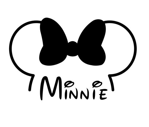 Disney Mickey Mouse Svg Mickey Mouse Head Outline Svg Minnie Etsy