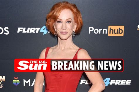 Kathy Griffin Reveals Shes Suffering From Lung Cancer Even Though She