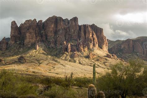 The Beautiful Landscape Of The Arizona Desert 793021 Stock Photo At