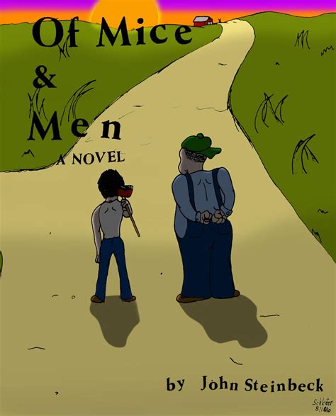 Of Mice And Men Book Cover By Nwolfman On Deviantart