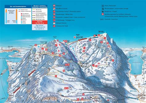 Rigi Piste Map Plan Of Ski Slopes And Lifts Onthesnow