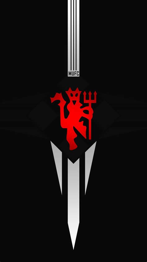 Discover 71 free manchester united logo png images with transparent backgrounds. 3D Manchester United Red Devils Logo Desktop Wallpapes Hd ...