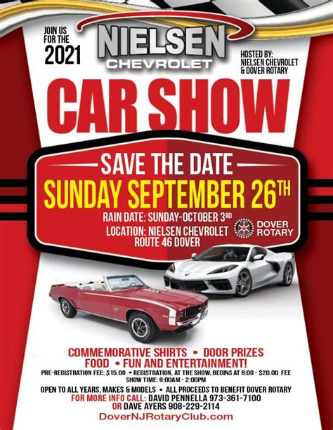 2021 Car Show Dover Rotary Club