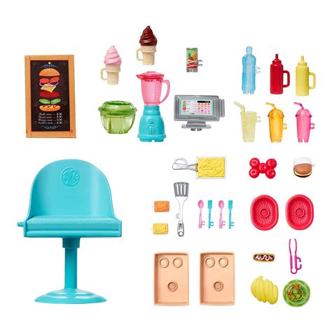 Barbie Fresh N Fun Food Truck Playset With 30 Accessories At Toys R Us
