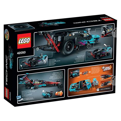 Amazon LEGO Technic Drag Racer 42050 Car Toy Toys Games