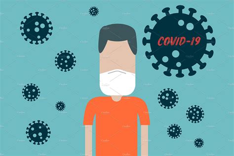 Covid 19 Or Corona Virus Outbreak Vector Graphics Creative Market